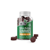 CBDfx Broad Spectrum CBD Infused Wellness Mushroom Gummies (1500MG)
