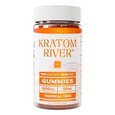 Kratom River Kratom + Kava Infused Gummies 30CT Jar (60MG)