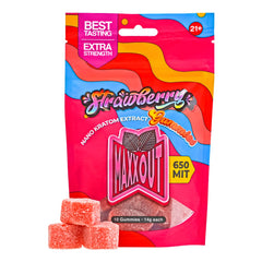 MaxxOut Nano Kratom Extract Infused Gummies Single Pack (650MG)