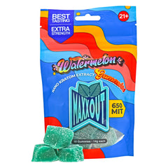 MaxxOut Nano Kratom Extract Infused Gummies Single Pack (650MG)