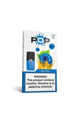 POP Pods Blue Raz 4 pods/pack 5% nic