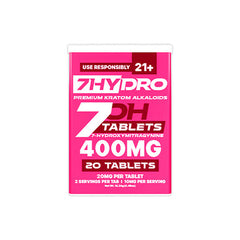 7HYDRO Premium Kratom Alkaloids 7 Hydroxy Tablets 20CT Single Tin 20MG