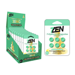 7Zen 7 Hydroxymitragynine Kratom Enlighten-Mint Blend 6CT Tablets (30MG)