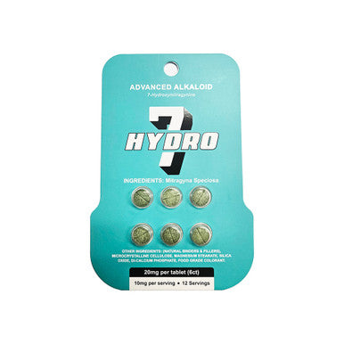 7 Hydro Advanced Alkaloids 7 Hydroxymitragynine 6CT Tablets 20MG