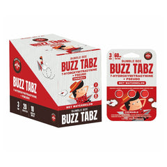 Bumble Bee Kratom Buzz Tabz Chewable 7 Hydroxy + Pseudo 3ct Tablets (20MG)