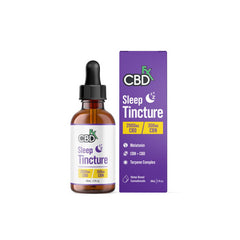 CBDfx Broad Spectrum CBD + CBN Oil Sleep Tincture With Melatonin