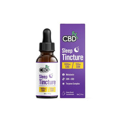 CBDfx Broad Spectrum CBD + CBN Oil Sleep Tincture With Melatonin