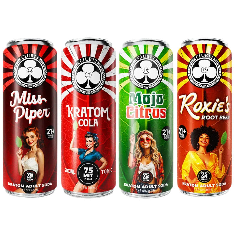 Club 13 Kratom Soda Drinks (75MIT)