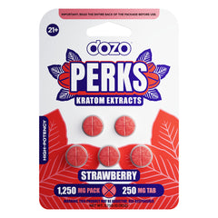 DOZO Perks Kratom Extracts Mitragynine Tablets 5CT (250MG)