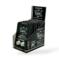 EDP Plus Black Advanced Mitragyna Speciosa 7OH 2CT Chewable Tablets (30MG)