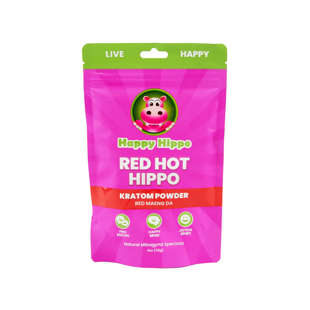 Happy Hippo Premium Kratom Powder (4oz)