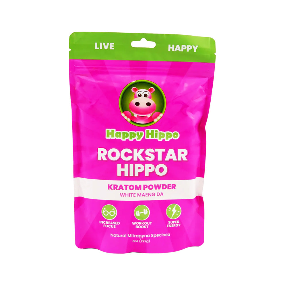 Happy Hippo Premium Kratom Powder (8oz)
