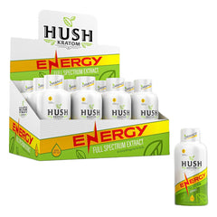 Hush Kratom Energy Edition Full Spectrum Kratom Shot