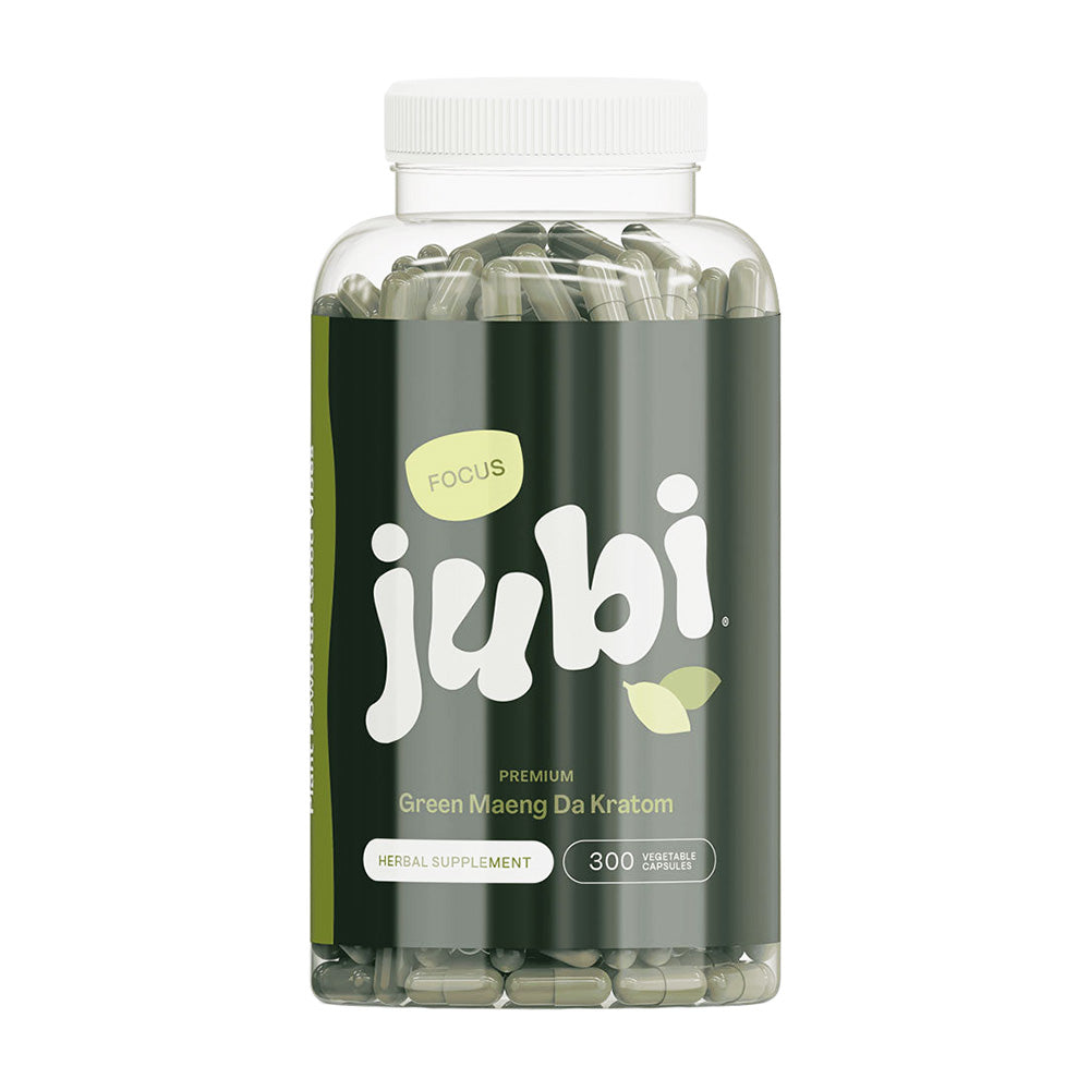 Jubi Premium Kratom Capsules Jar (300CT)