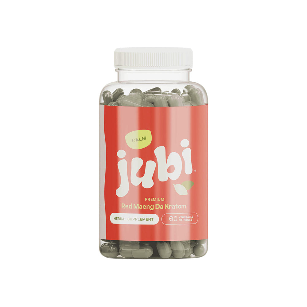 Jubi Premium Kratom Capsules Jar (60CT)