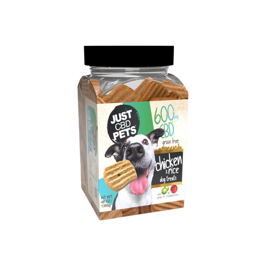 Just CBD Pets Premium Infused Dog Treats (600MG)