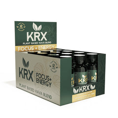 KRX Plant Based KAVA Blend Focus + Energy Shot (60ML)