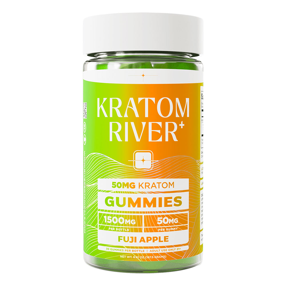 Kratom River Kratom Infused Gummies 30CT Jar (50MG)