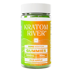 Kratom River Kratom Infused Gummies 30CT Jar (50MG)