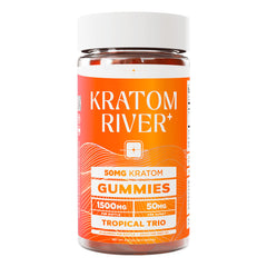 Kratom River Kratom Infused Gummies 30CT Jar (50MG)