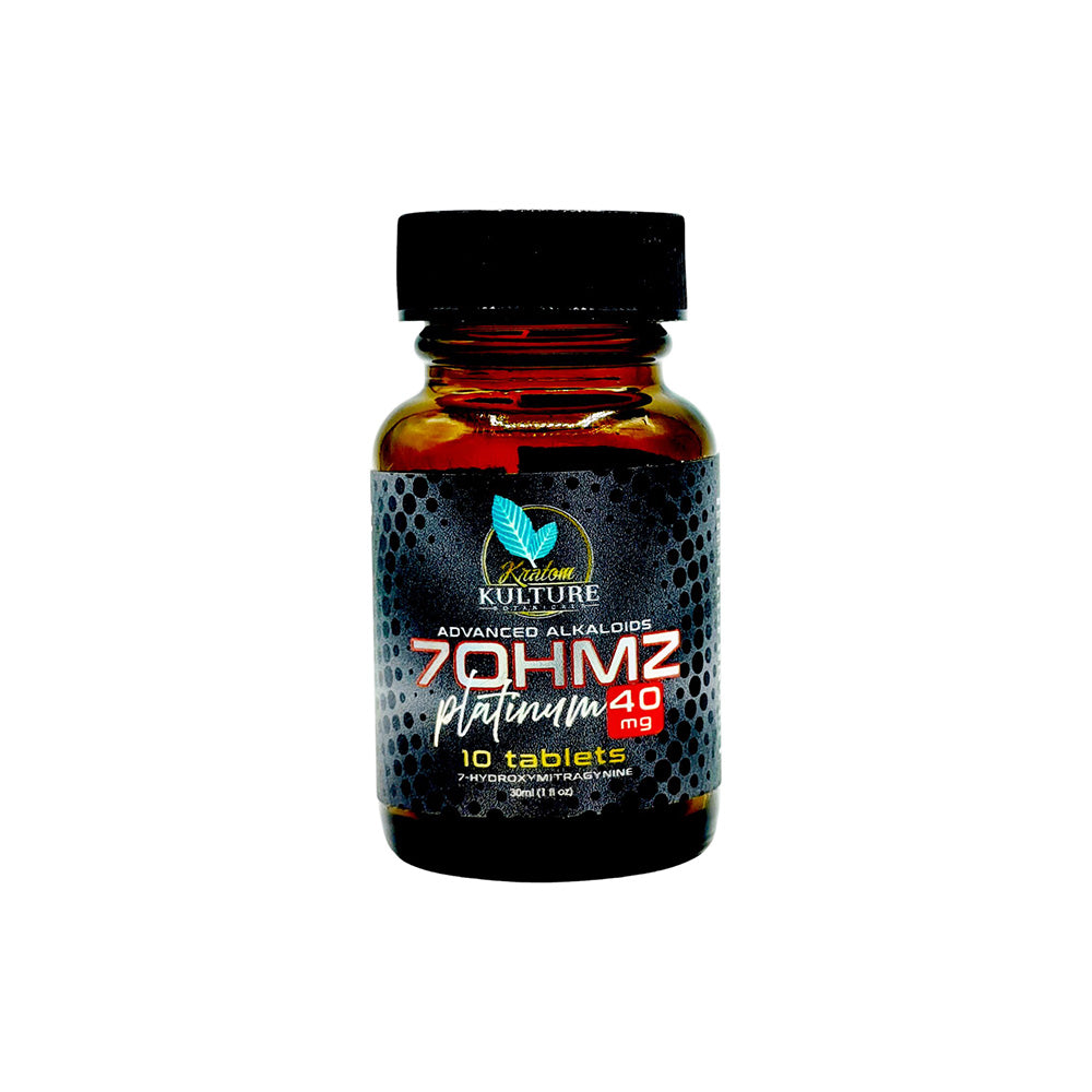 Kratom Kulture Botanicals 7OMHZ BLACK Tablets (30MG)