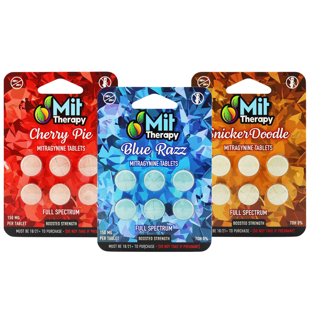 MIT Therapy Kratom Full Spectrum Mitragynine Tablets 6CT (150MG)