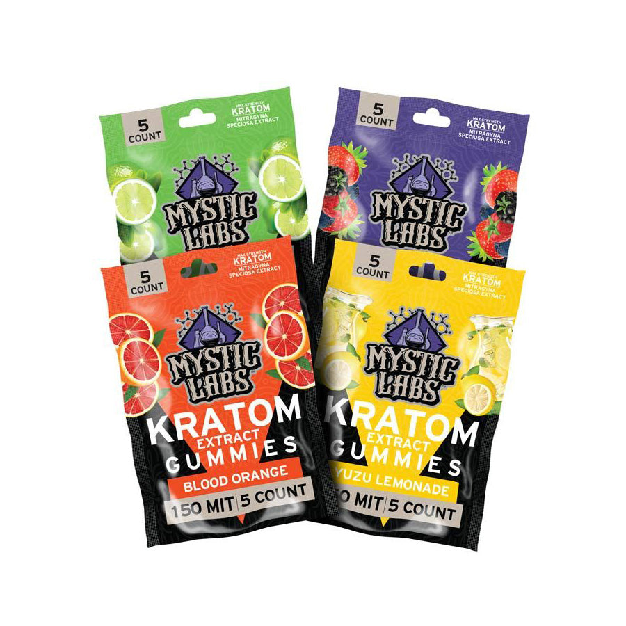 Mystic Labs Kratom infused Gummies (150MG)