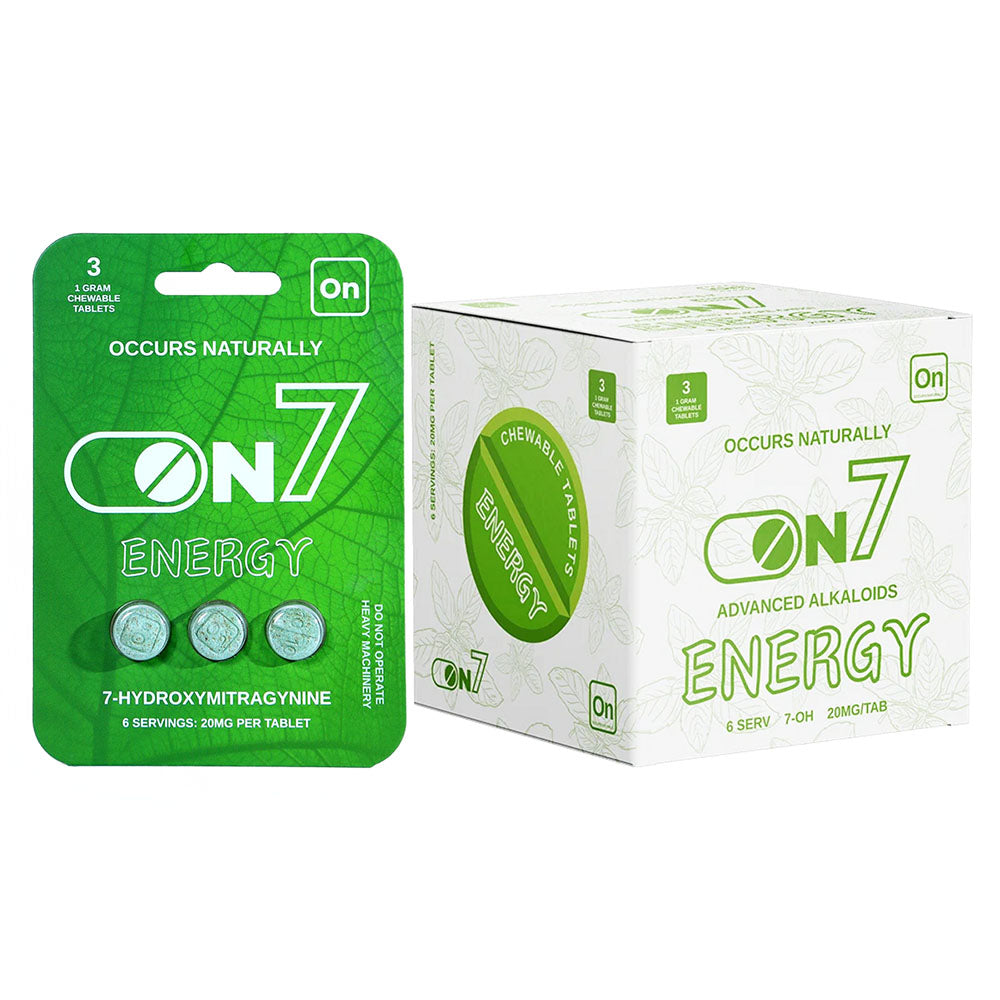 ON 7 Energy 7 Hydroxymitragynine Kratom Tablets (20MG)