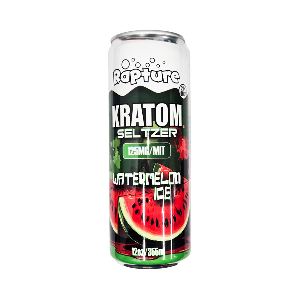 Rapture Kratom Infused 12oz Seltzer Drink (125MG)