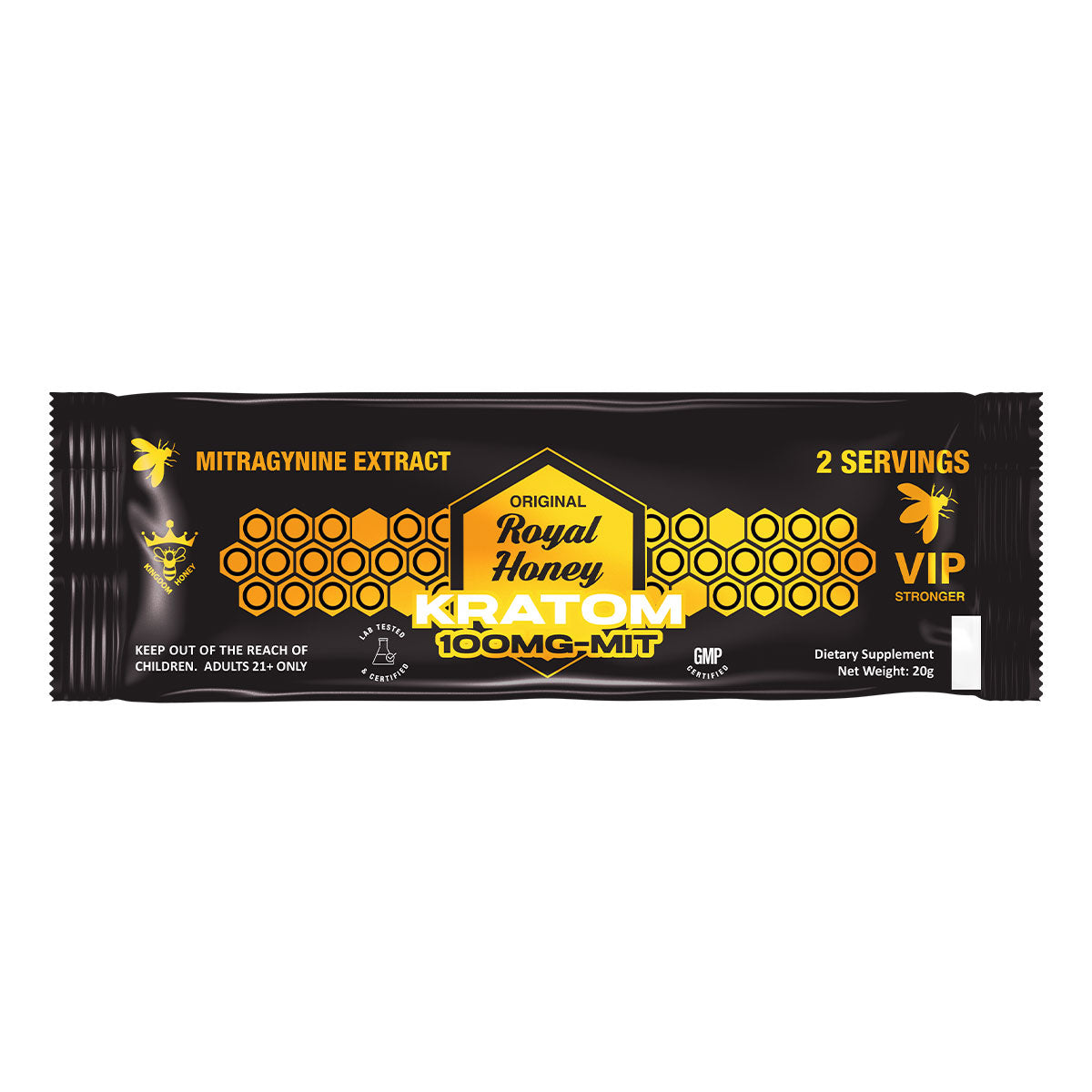 Royal Honey Kratom VIP (100MG) – kratomroots.com