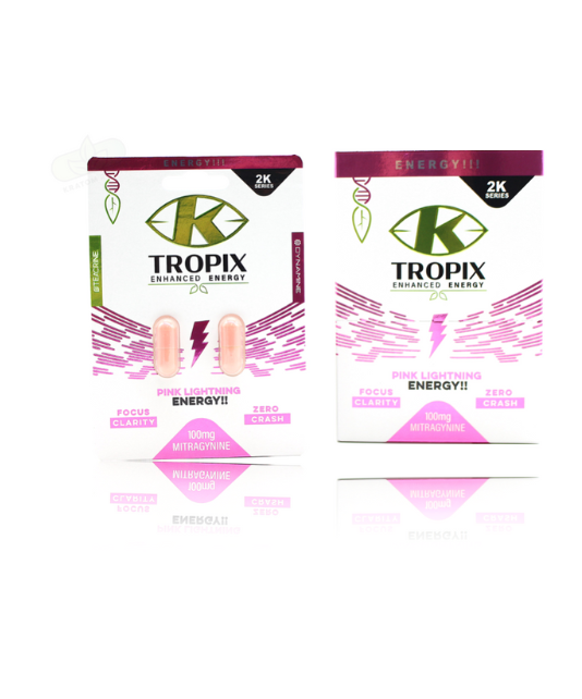 K Tropix - Enhanced Energy Capsules SINGLE PACK OF 2 CAPS