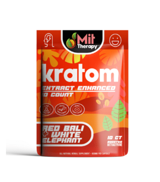 MIT Therapy - 150 Capsules Enhanced Kratom Extract – Kratomroots.com