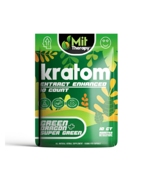 MIT Therapy - 150 Capsules Enhanced Kratom Extract