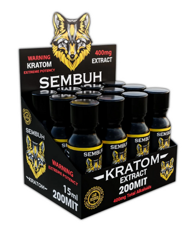 Sembuh - EXTREME POTENCY 15ml Kratom Extract Shots
