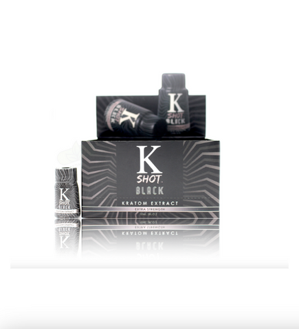 K Shot Black - Liquid Kratom Extra Strength Extract 10ML