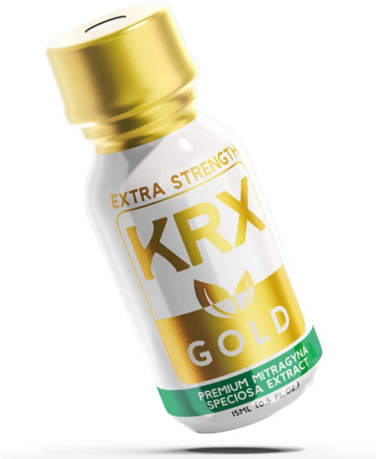 KRX Gold - Extra Strength 15Ml Premium Kratom Shots