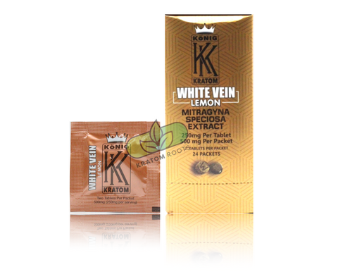 Konig Kratom - Extra Strength Kratom Extract Tablets 500mg ( 2 Per Pack )
