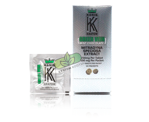 Konig Kratom - Extra Strength Kratom Extract Tablets 500mg ( 2 Per Pack )