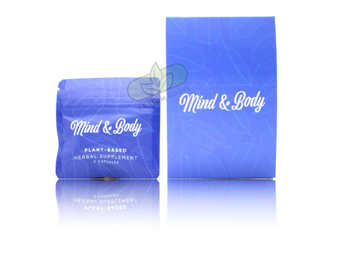 Mind & Body - Plant Based Herbal Supplement 3 capsules