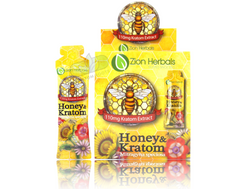 Zion Herbals - Honey & Kratom (110mg Extract )