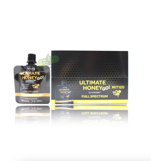 Ultimate Honey GO! - Honey Infused With Kratom Full Spectrum Pouch