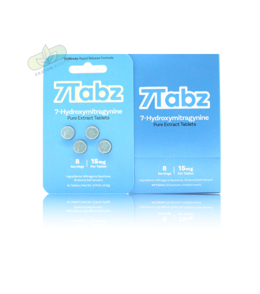 7Tabz - 7 Hydroxymitragynine Pure Extract 4 Tablets (15MG)