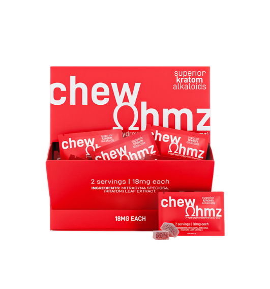 Exodus Chew Ohmz 7 Hydroxymitragynine Infused Gummies  (18MG)