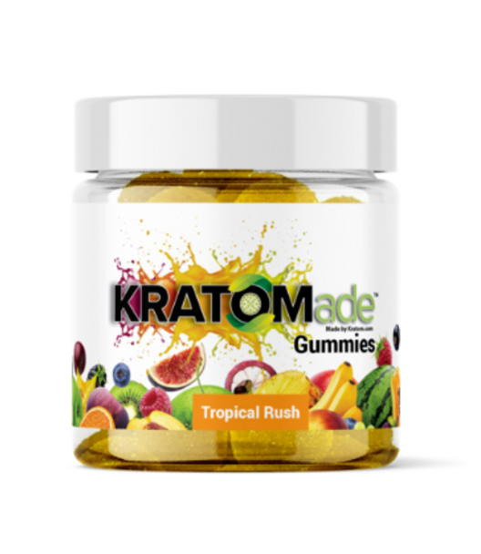 Kratomade - 100MG Kratom Gummies (Jar of 8 Gummies )