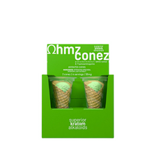 Exodus Ohmz Conez 7 Hydroxy + Pseudoindoxyl Infused Pistachio Cones  (50MG) Single Pack of 2CT