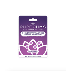 Pure OHMS Pure Kratom Alkaloids 7 Hydroxy  4CT Tablets  (18MG)