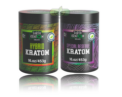 Earth Kratom Organic Premium Kratom Powder Jar 16OZ