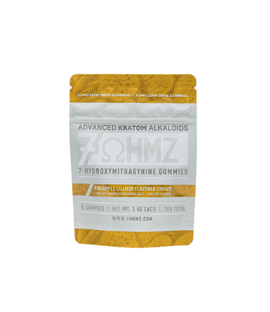 7OHMZ Advanced Kratom Alkaloids 7 Hydroxy Infused Gummies (28MG)