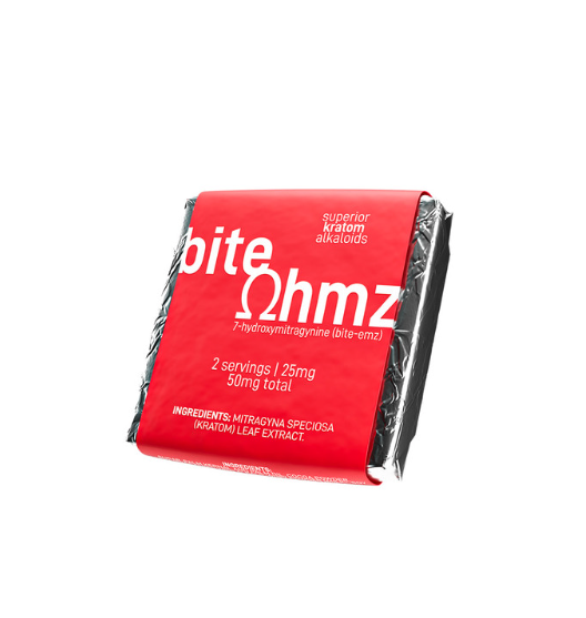 Bite Ohmz By Exodus 7 Hydroxymitragynine Infused Single Chocolate (50MG)