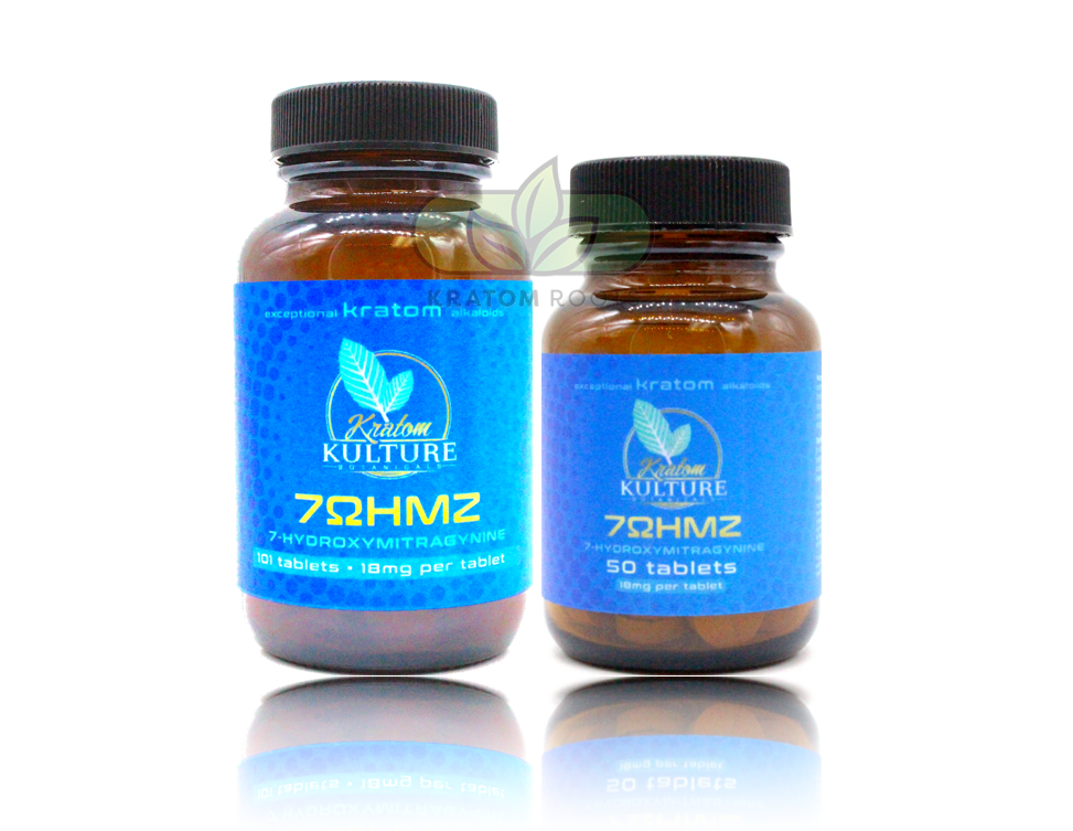 Kratom Kulture Botanicals 7OHMZ  18MG Tablets